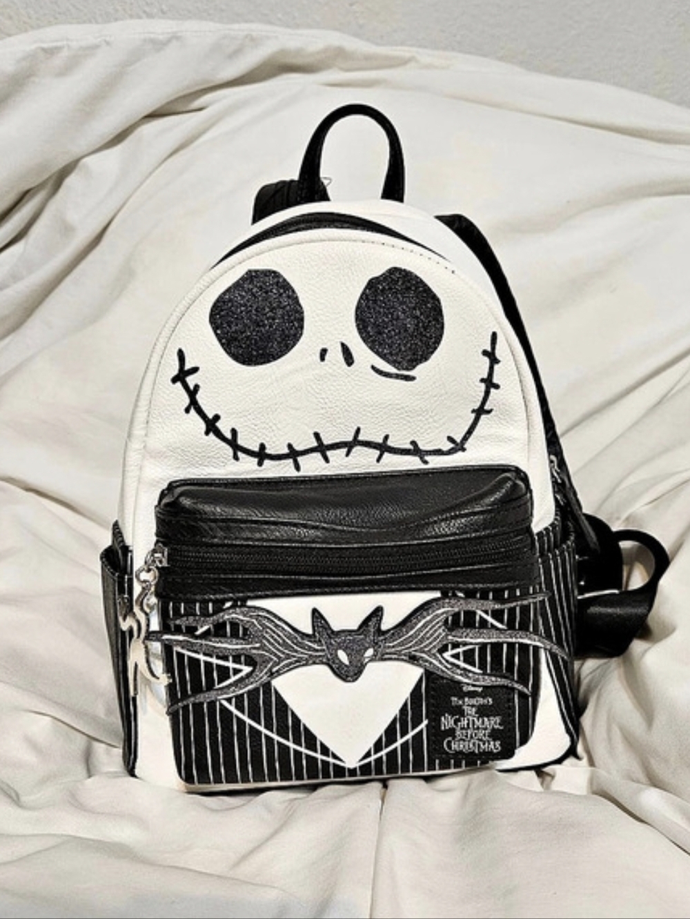 Loungefly The Nightmare Before Christmas Jack Skellington Mini Backpack NWOT